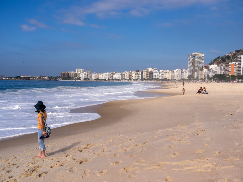 Copacabana Beach in Rio de Janeiro