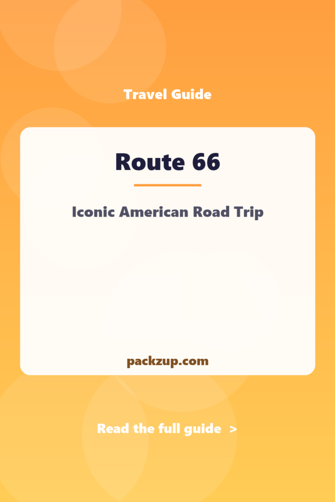 Route 66 - Iconic American Road Trip