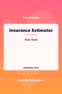 Travel Insurance Estimator — Cost by Age, Trip, Coverage