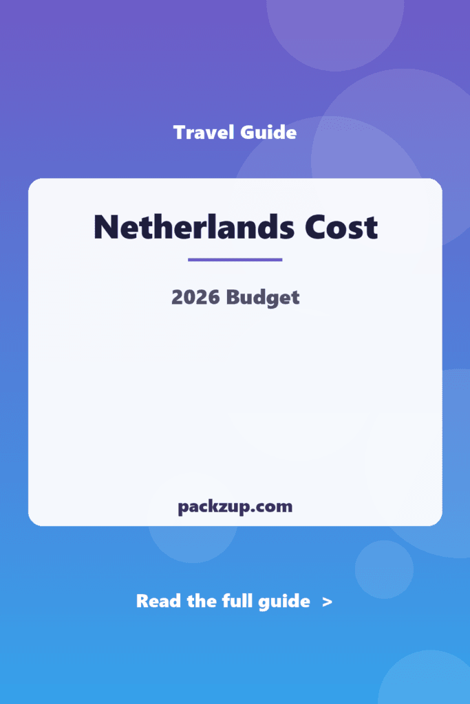 Netherlands Cost - 2026 Budget