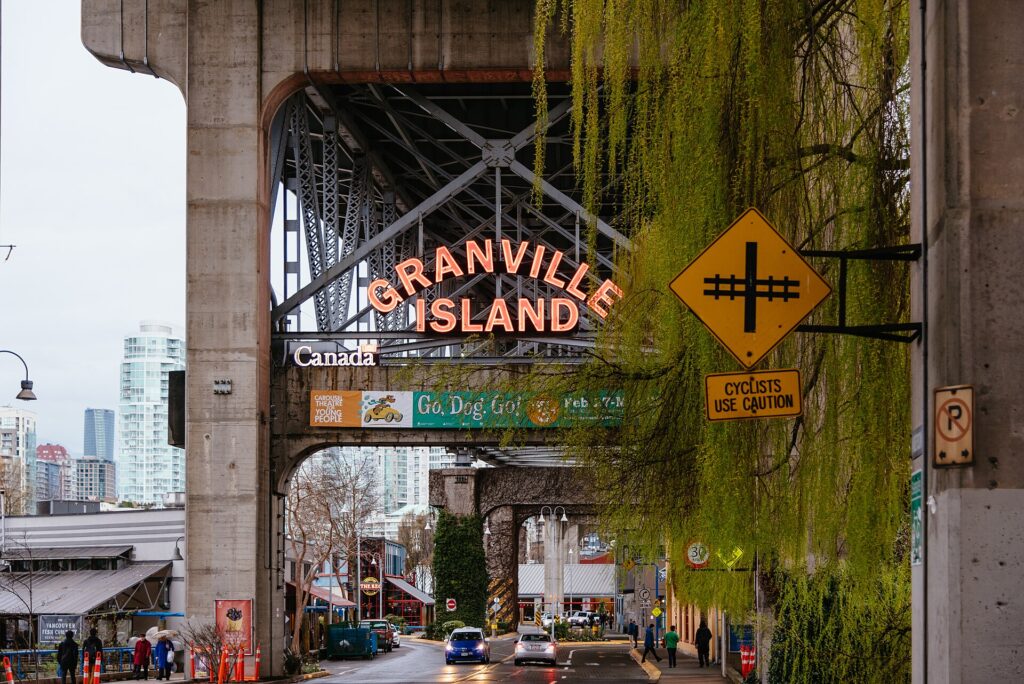 Granville Island public market, Vancouver