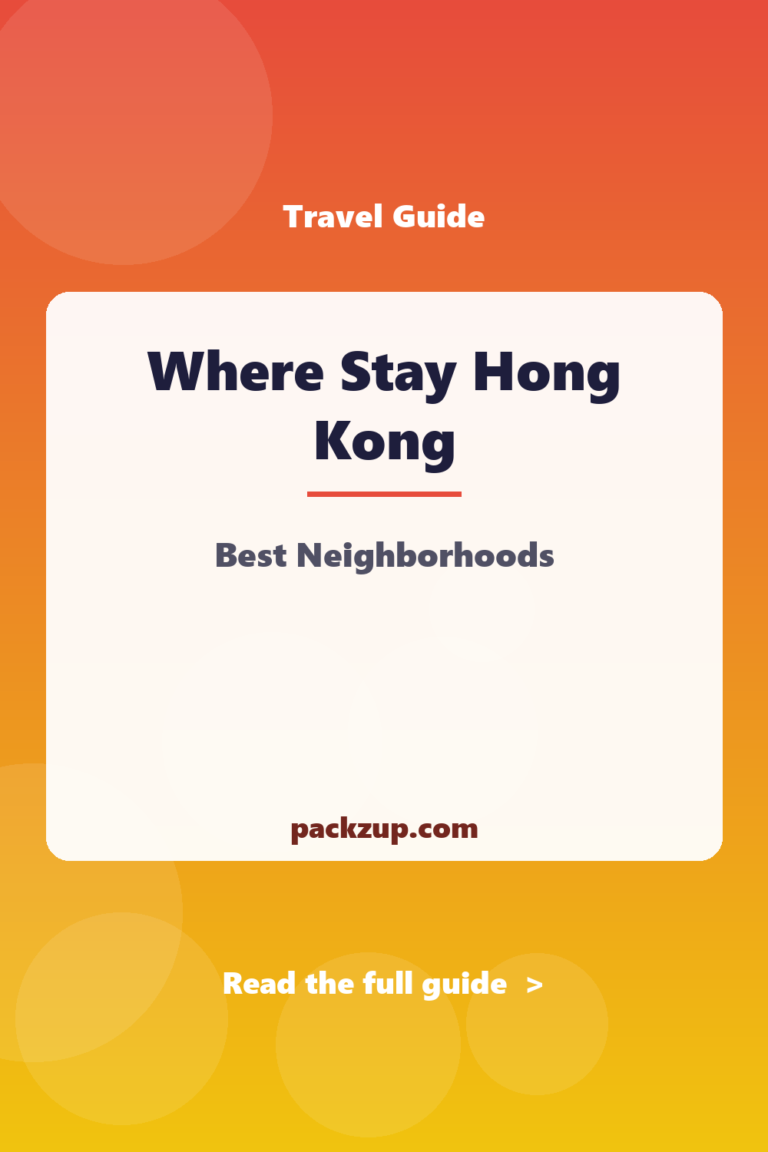 Where to Stay in Hong Kong: Best Neighborhoods