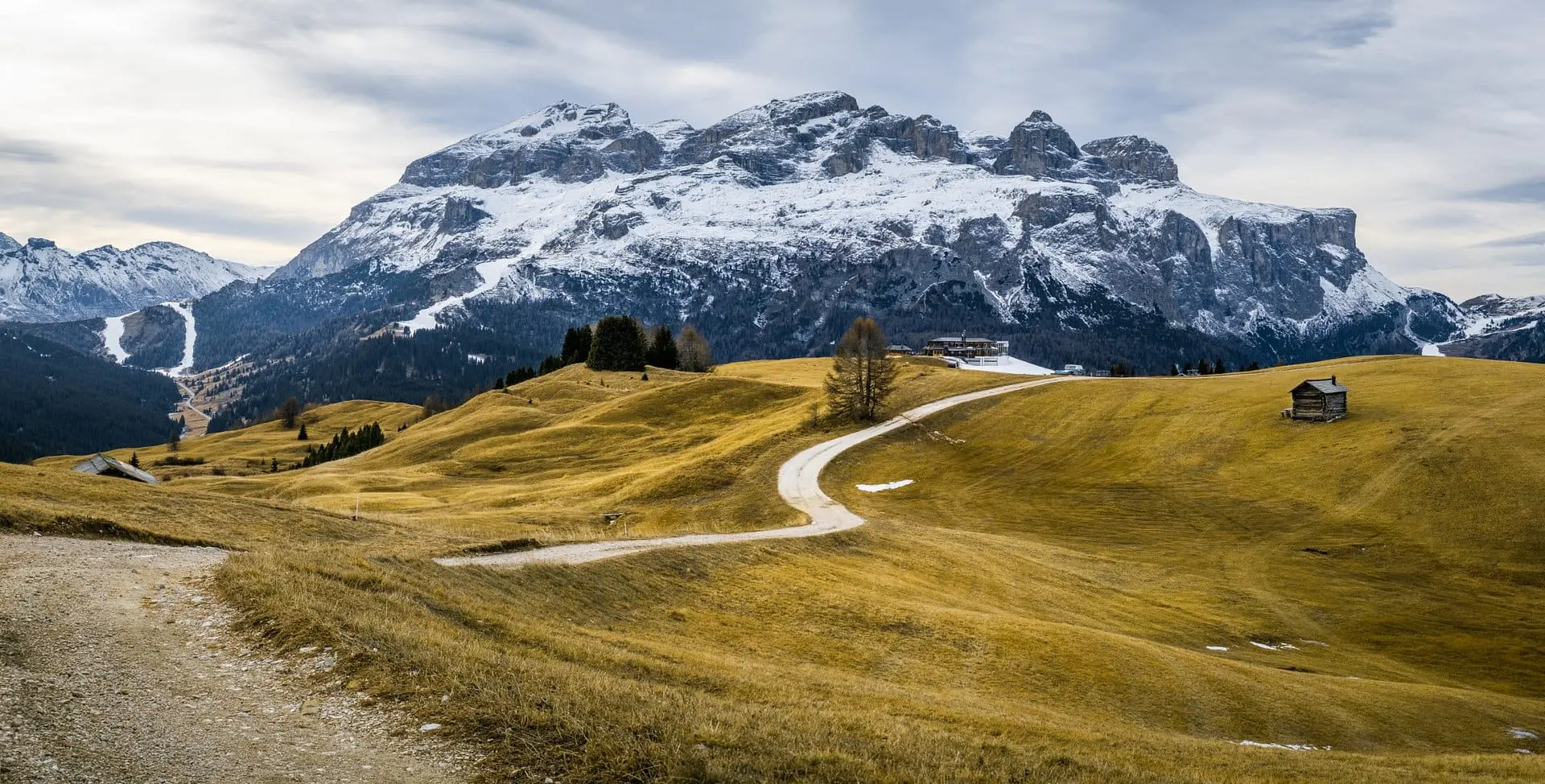 the Dolomites