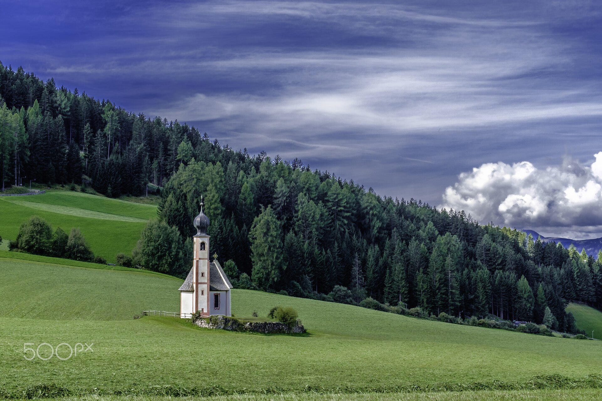 the Dolomites