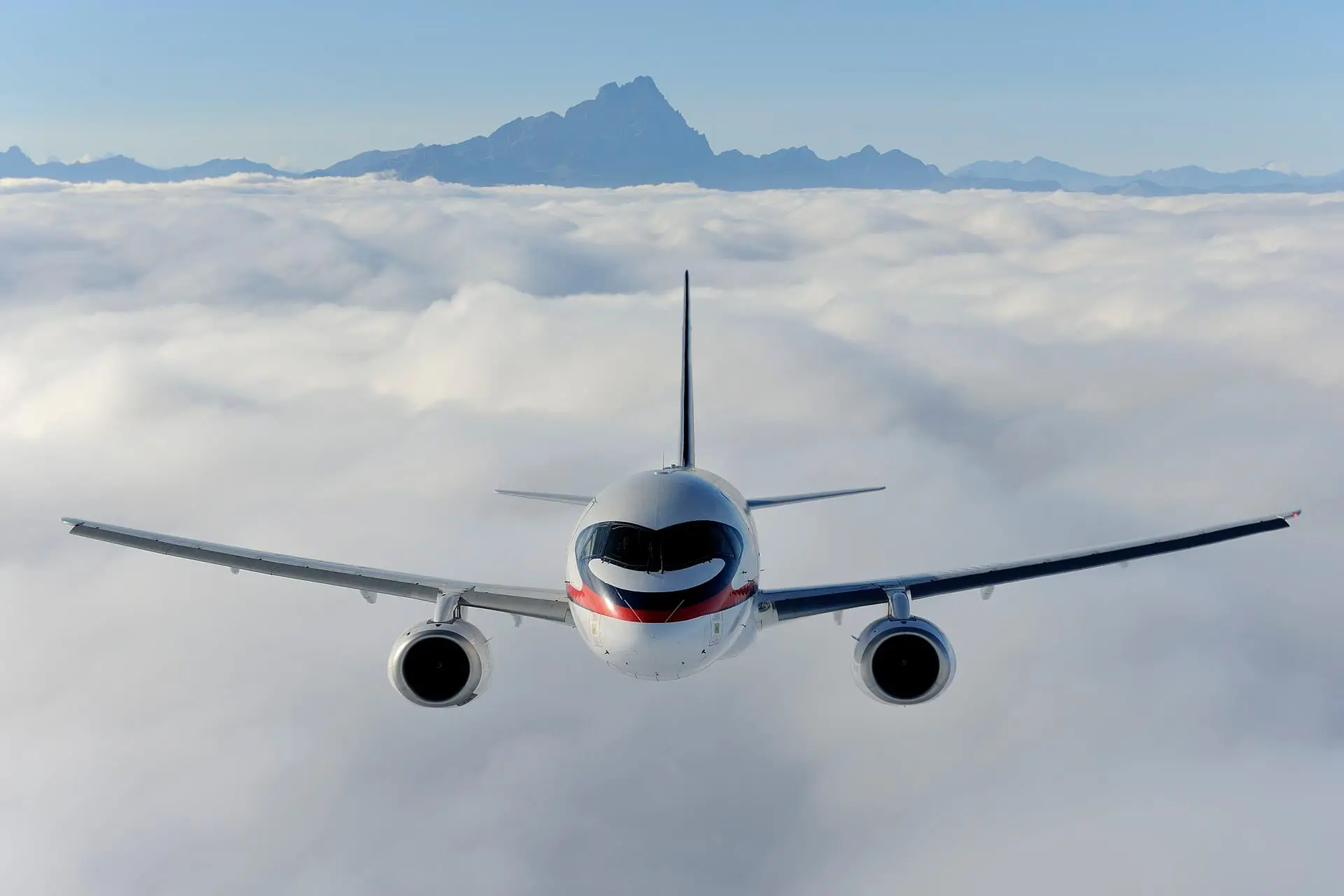 Flying across India