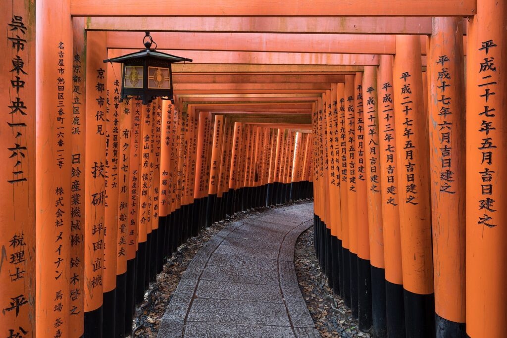 Fushimi Inari torii Kyoto