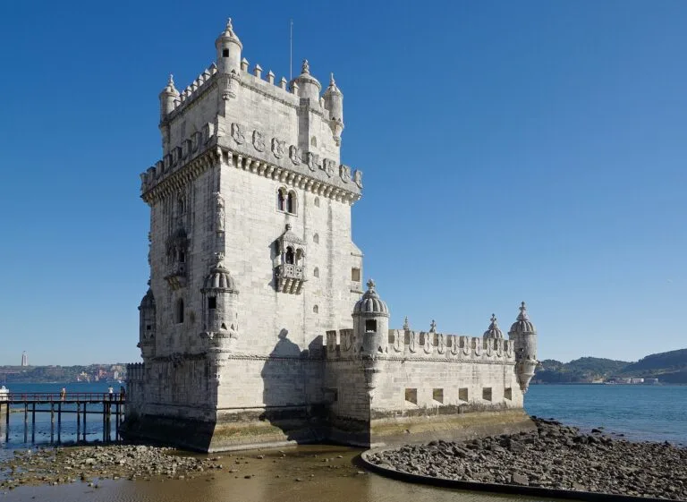 Lisbon Torre de Belém BW 2018-10-03