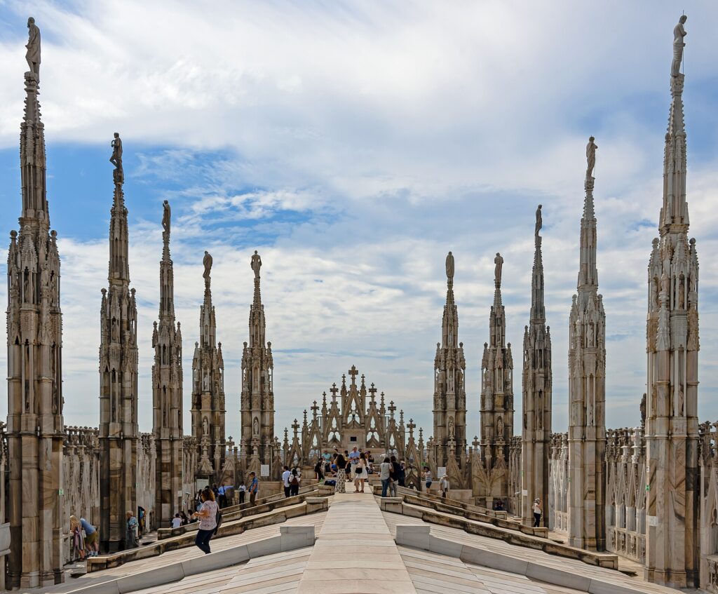 The Duomo of Milan, Italy